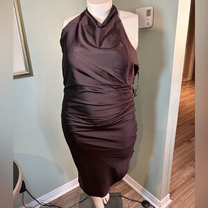 130. Le Chateau Women’s Dress - Dark Brown